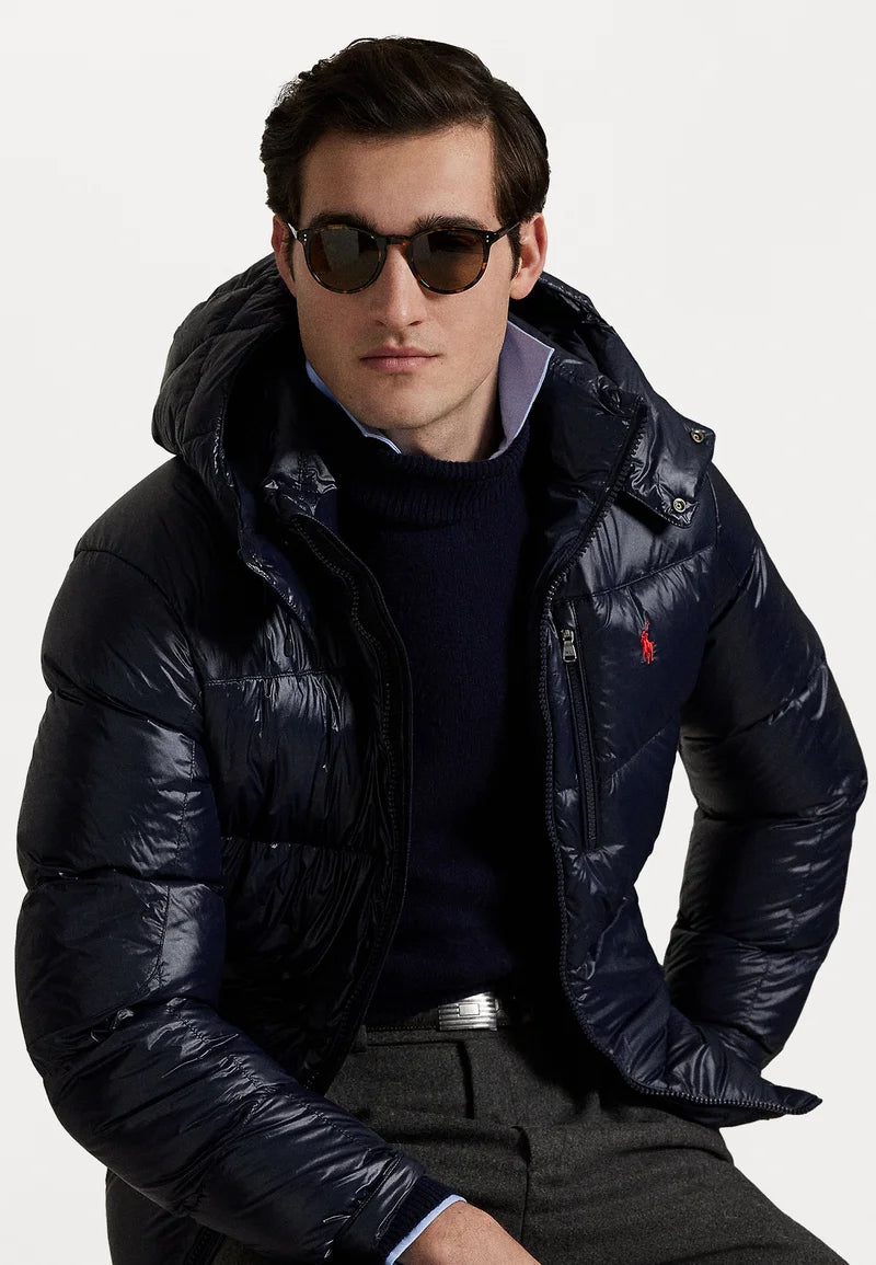 RALPH L. Puffer Jacket - Blue Navy