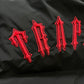 Trapstar Irongate Detachable Hooded Puffer Jacket - Black / Infrared