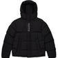 Trapstar Decoded Hooded Puffer Jacket 2.0 - Black