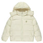 Trapstar Irongate Detachable Hooded Puffer Jacket - Cream