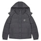 Trapstar Irongate Detachable Hooded Puffer Jacket - Stone Grey